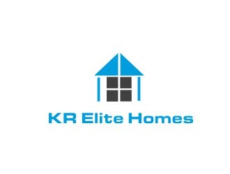 KR Elite Homes  logo design by ElonStark