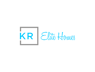 KR Elite Homes  logo design by checx