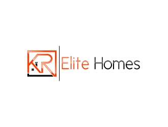 KR Elite Homes  logo design by uttam
