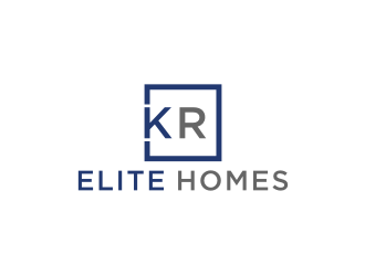 KR Elite Homes  logo design by bricton