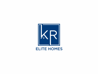 KR Elite Homes  logo design by ammad