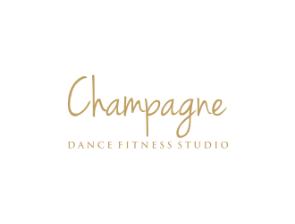 Champagne Dance Fitness Studio logo design by bricton