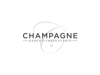 Champagne Dance Fitness Studio logo design by bricton