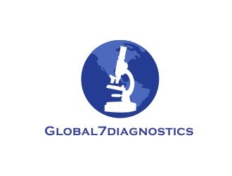 Global7diagnostics logo design by ElonStark