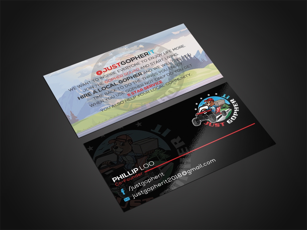 Just Gopher It / Gopher it All / Gopher logo design by aamir