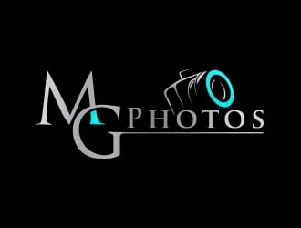 MG Photos logo design by fawadyk