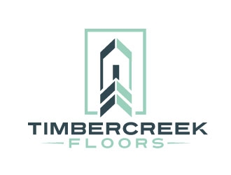 Timbercreek Floors logo design by REDCROW