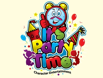 It’s Party Time logo design by logoguy
