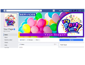 It’s Party Time logo design by coco