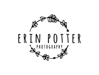 Erin Potter Photography logo design by pencilhand