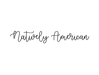 Natively American logo design by Fajar Faqih Ainun Najib