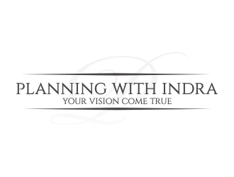 Planning with Indra, your vision come true logo design by Greenlight