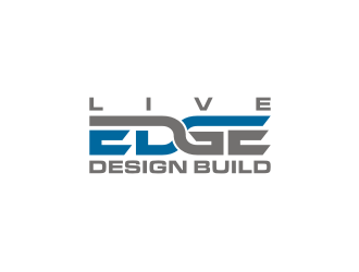 Live Edge Design Build logo design by rief
