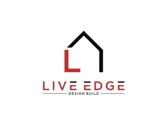 Live Edge Design Build logo design by Franky.