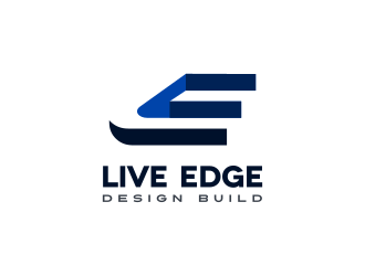 Live Edge Design Build logo design by griphon