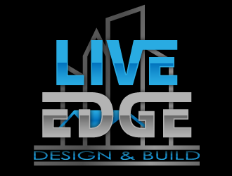 Live Edge Design Build logo design by WWP97