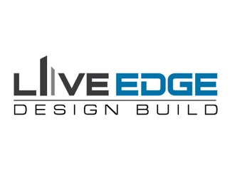 Live Edge Design Build logo design by logoguy
