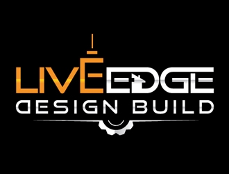 Live Edge Design Build logo design by logoguy
