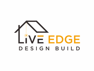 Live Edge Design Build logo design by huma