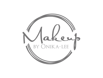 Makeup by Onika-lee logo design by Greenlight