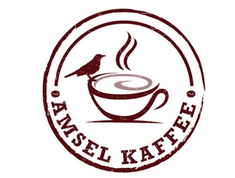 Amsel Kaffee logo design by logoguy