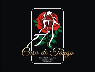 Casa de Tango logo design by gitzart