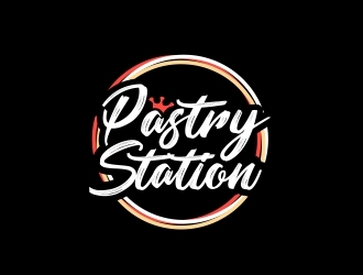 Pastry Station logo design by amar_mboiss