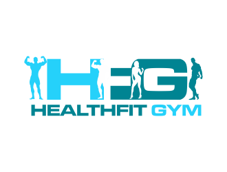 HealthFit Gym  logo design by qqdesigns