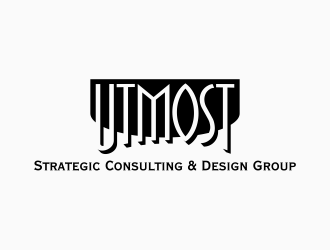 Utmost Strategic Consulting & Design Group logo design by ekitessar