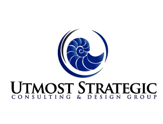 Utmost Strategic Consulting & Design Group logo design by Dawnxisoul393