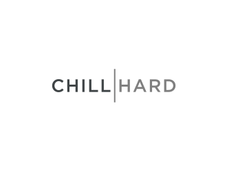 CHILL HARD  logo design by bricton