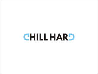 CHILL HARD  logo design by bunda_shaquilla
