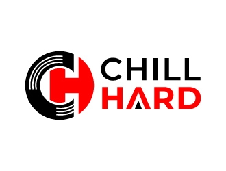 CHILL HARD  logo design by jaize