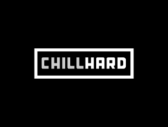 CHILL HARD  logo design by akilis13