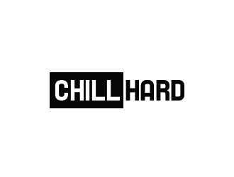 CHILL HARD  logo design by ivonk