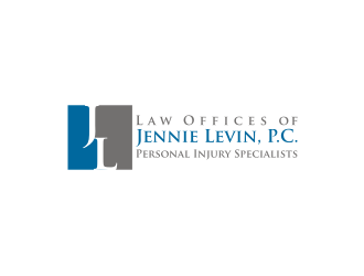 Law Offices of Jennie Levin, P.C.    Personal Injury Specialists logo design by rief