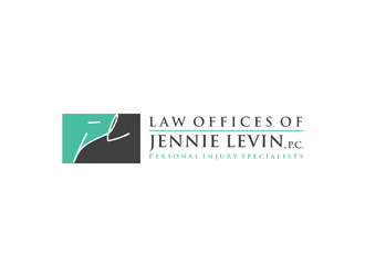 Law Offices of Jennie Levin, P.C.    Personal Injury Specialists logo design by ndaru