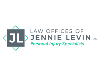 Law Offices of Jennie Levin, P.C.    Personal Injury Specialists logo design by akilis13