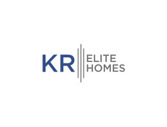 KR Elite Homes  logo design by rief