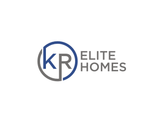 KR Elite Homes  logo design by rief