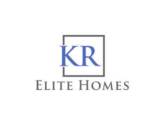 KR Elite Homes  logo design by johana