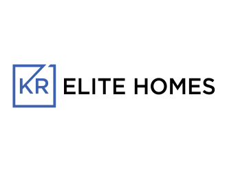 KR Elite Homes  logo design by oke2angconcept