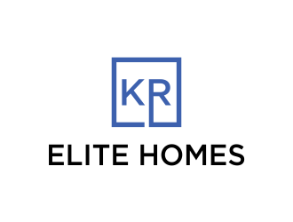 KR Elite Homes  logo design by oke2angconcept