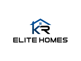 KR Elite Homes  logo design by WooW