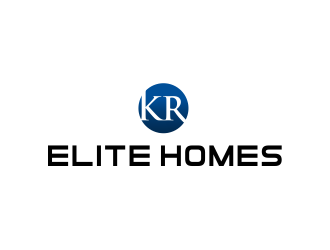 KR Elite Homes  logo design by WooW