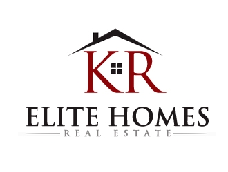 KR Elite Homes  logo design by nikkl