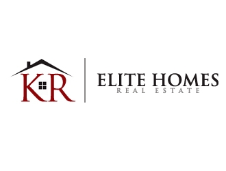 KR Elite Homes  logo design by nikkl