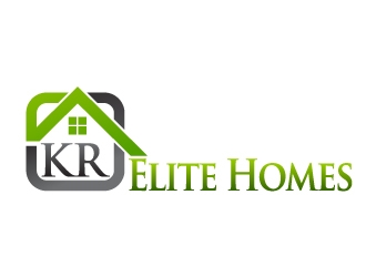 KR Elite Homes  logo design by Dawnxisoul393