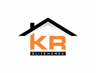 KR Elite Homes  logo design by ubai popi