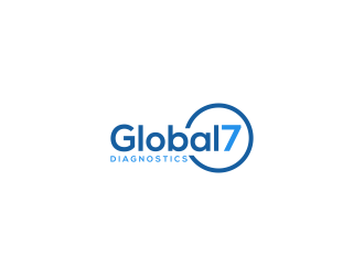 Global7diagnostics logo design by RIANW